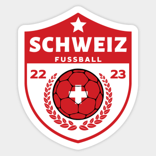 Schweiz Fussball Sticker